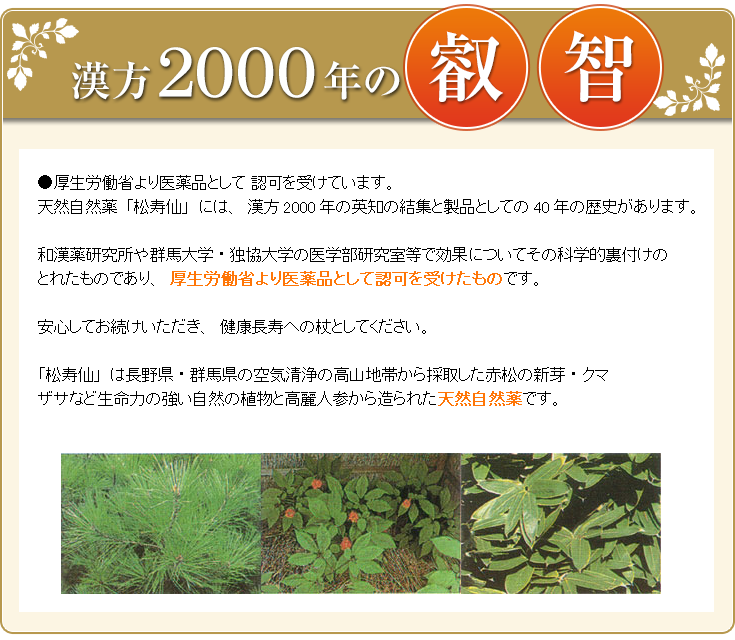 漢方2000年の叡智